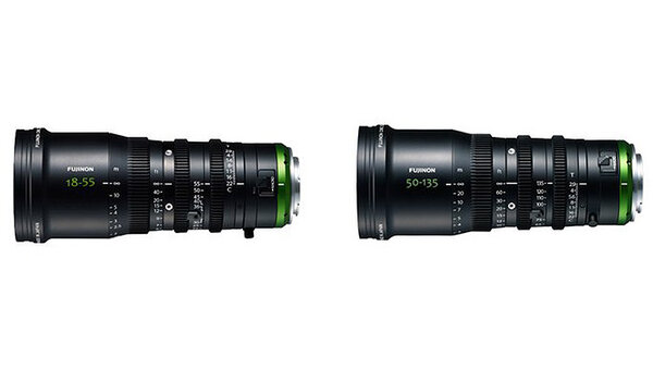 Fujinon MK18-55 et MK50-135 mm