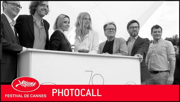 Le jury de la Caméra d'or lors d'une séance de photocall