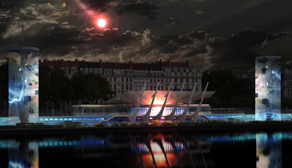 Le spectacle de la Fête des Lumières à Lyon