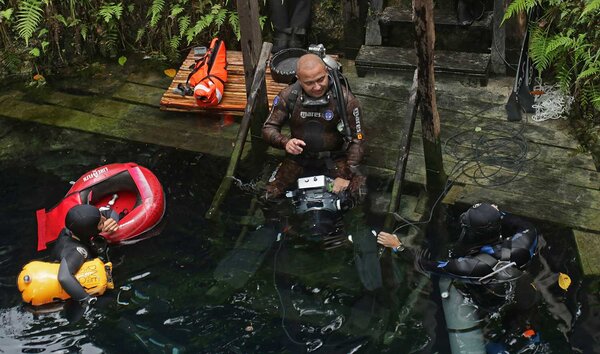 Denis Lagrange sur le tournage de sa dernière "pub", "Tequila Cenote" comme DoP/Réalisateur