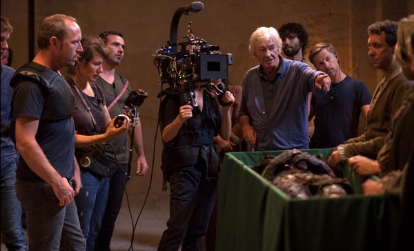 Tournage de "Benedetta". - Photo : Guy Ferrandis