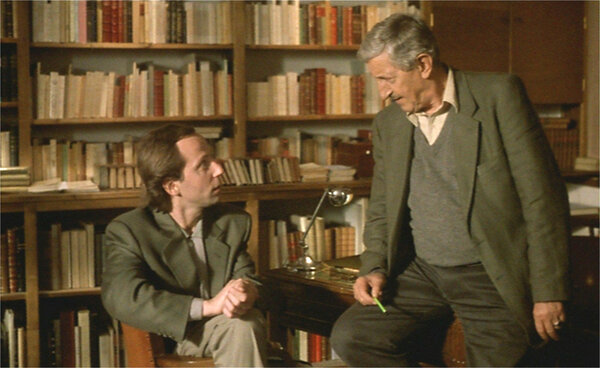 Fabrice Luchini et Maurice Garrel