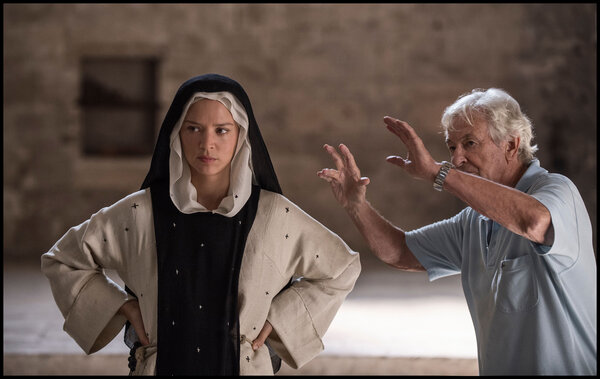 Paul Verhoeven on location of "Benedetta"