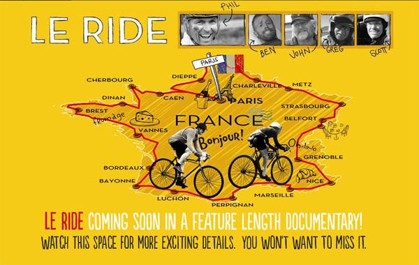 Eté 2013 : Angénieux partenaire du Ride, le Tour de France en 5 375 km sur un vélo de 1928 !