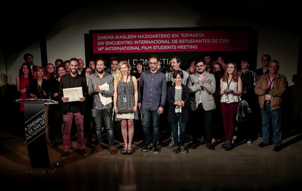 Remise du palmarès du "14th International Film Student Meeting" - Photo Montse Castillo