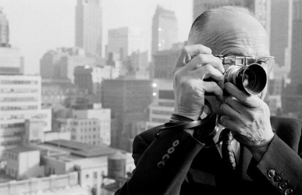 Henri Cartier-Bresson vu par Dennis Stock, New York, 1960