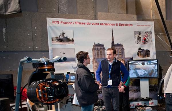 ACS France et les têtes gyrostabilisées Shotover F1 et K1 au Micro Salon 2015