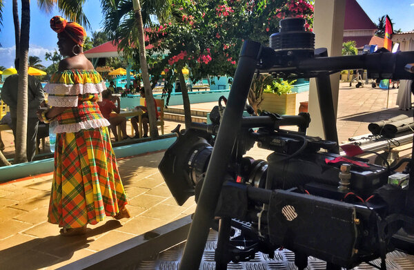 Tournage du film de Fabien Onteniente "All Inclusive"