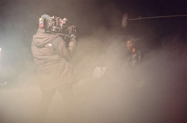 Sur le plateau de "Rodéo" - Photo Antonia Buresi