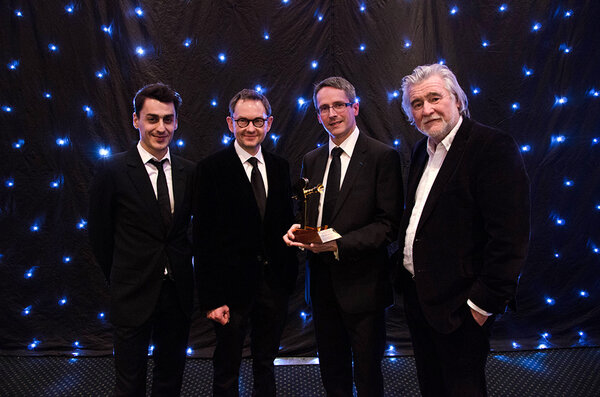 Left to right: Davy Terzian, Dominique Rouchon, Pierre Andurand, and John de Borman - Photo BSC - Claire Pie