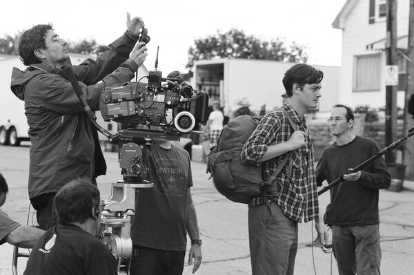 Eric Gautier, la Penelope et Sam Riley - Photo : Gregory Smith