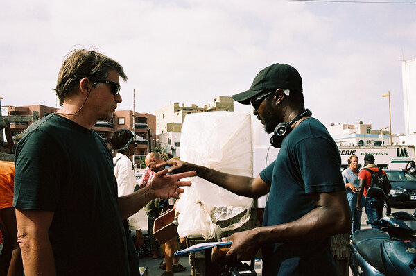 Pierre Milon, à gauche, et Daouda Coulibaly - Photo Anne Villacèque