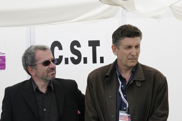 Laurent Dailland, AFC, et Jean-Pierre Smadja, directeur général de Fujifilm