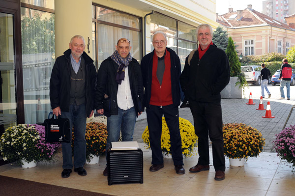 Nigel Walters, BSC, Bruno Delbonnel, AFC, Dante Spinoti, AIC, ASC, et Richard Andry, AFC - Photo Aleksandar Grozdanovski