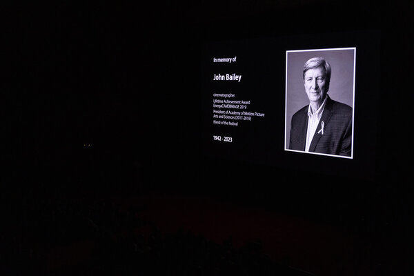 Hommage rendu à John Bailey - Photo Katarzyna Średnicka
