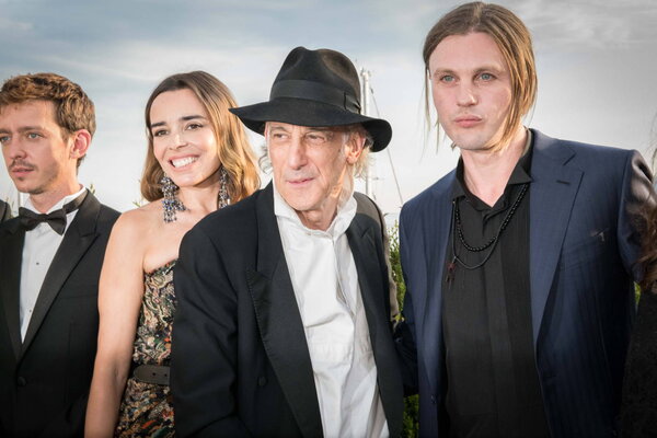 Nahuel Pérez Biscayart, Elodie Bouchez, Ed Lachman et Michael Pitt - Photo Pauline Maillet