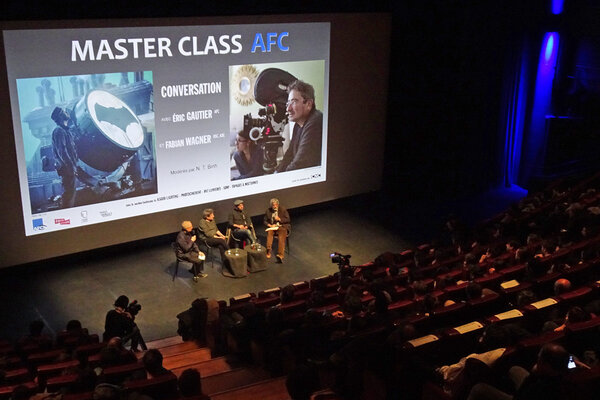 Master Class AFC : conversation avec Eric Gautier et Fabian Wagner - Photo Dominique Gentil