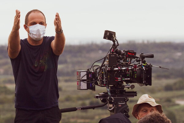 Fabrice Sébille sur le tournage de "Mince Alors ! La Rechute" - Photo : Pascal Chantier