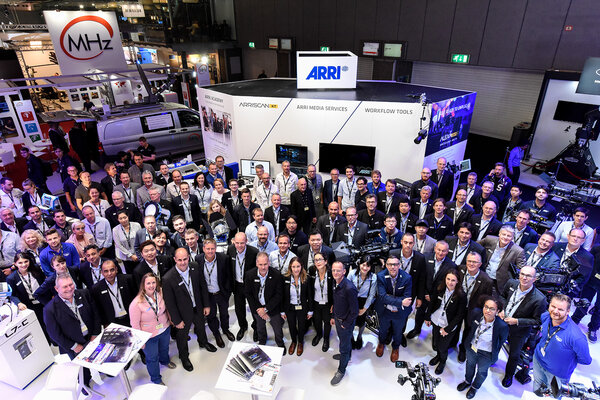 L'équipe Arri à IBC