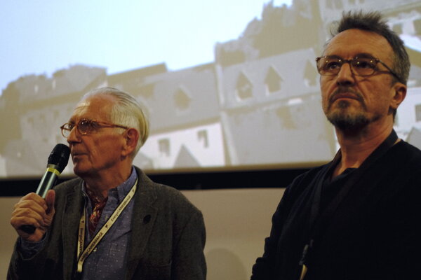 Denis Lenoir AFC, and Pascal Lagriffoul, AFC - Photo by Quentin Jorquera