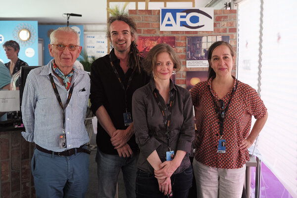 Denis Lenoir, Aymerick Pilarski, Pascale Marin et Jeanne Lapoirie - Photo Jean-Noël Ferragut
