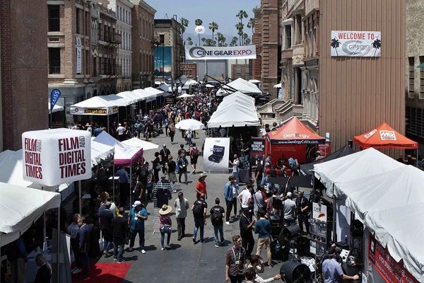 Lors d'un précédent Cine Gear Expo LA - Photo Cine Gear