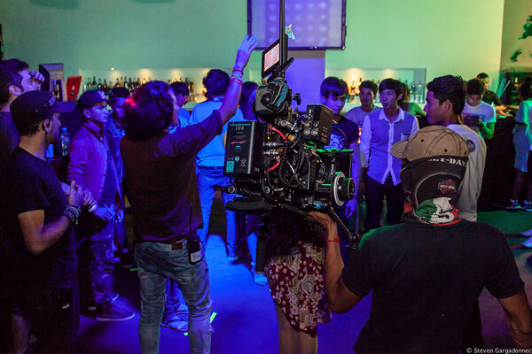 Sur le plateau de "Diamond Island", de Davy Chou - ©Steven Gargadennec - ©Steven Gargadennec