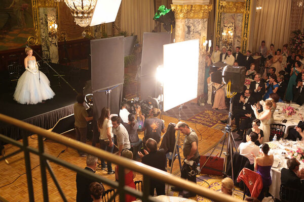 Tournage d'une scène avec Nicole Kidman sur "Grace de Monaco" - Photo David Koskas