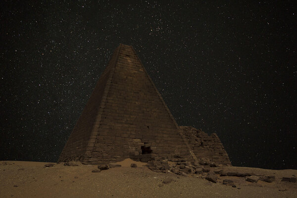 "Taharqa et la nuit" - Photo Juliette Agnel