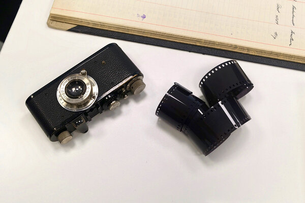 The first Leica, using 35mm film - Photo by Vincent Jeannot