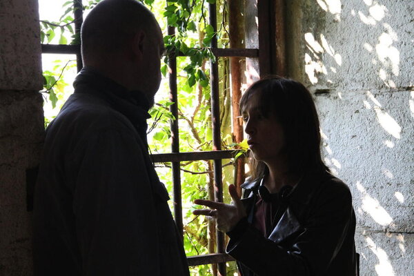 Jeanne Lapoirie avec Arnaud des Pallières - Photo Séverine Goupil