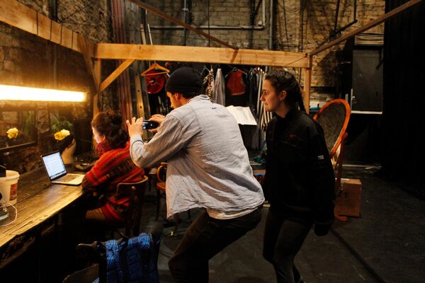 Sur le tournage de "Mano a mano"