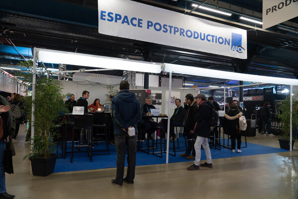 L'espace postproduction - Photo Lola Cacciarella