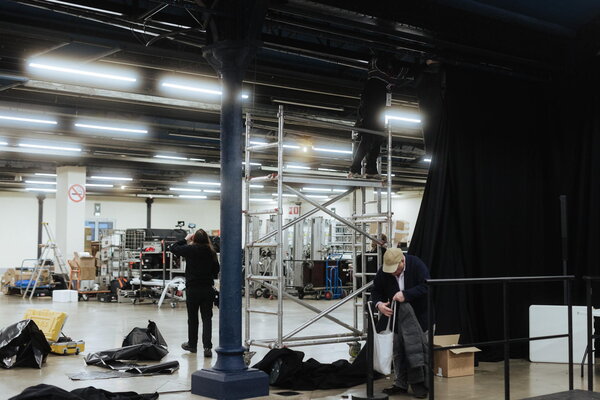 Démontage du Cube AFC - Photo Katarzyna Średnicka