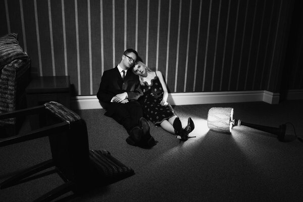 Nicolas Winding Refn et Elle Fanning sur le tournage de "The Neon Demon" - Photo Christopher Espinosa Fernandez