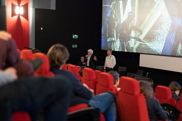 Jean-Jacques Annaud et Jean-Marie Dreujou - Photo Katarzyna Średnicka
