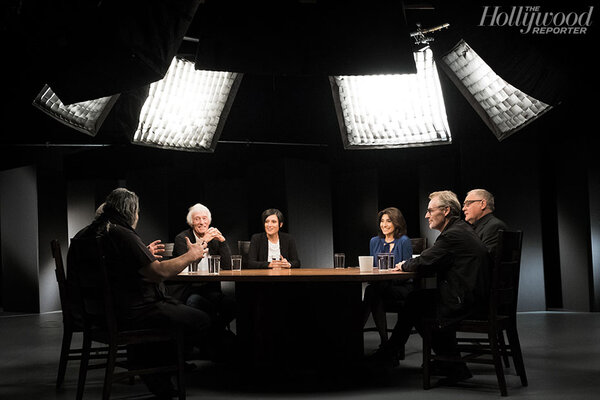 Tournage de la table ronde en octobre 2017 - Photo Charles W. Murphy