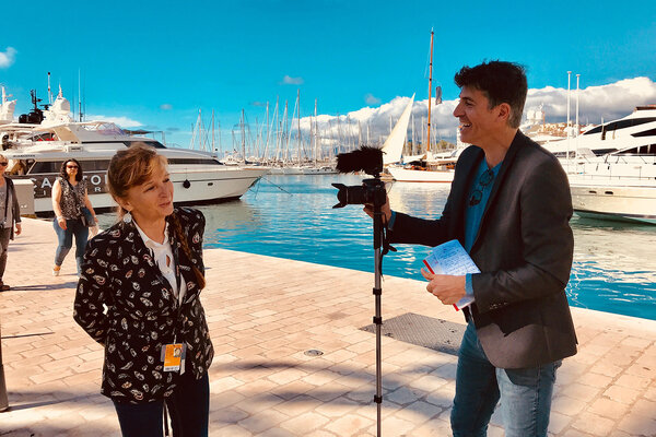 Tournage de la rencontre avec Claude Garnier - Photo VincennesTV.fr