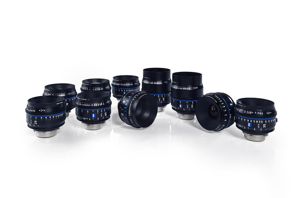 La famille des Zeiss Compact Prime CP.3 XD