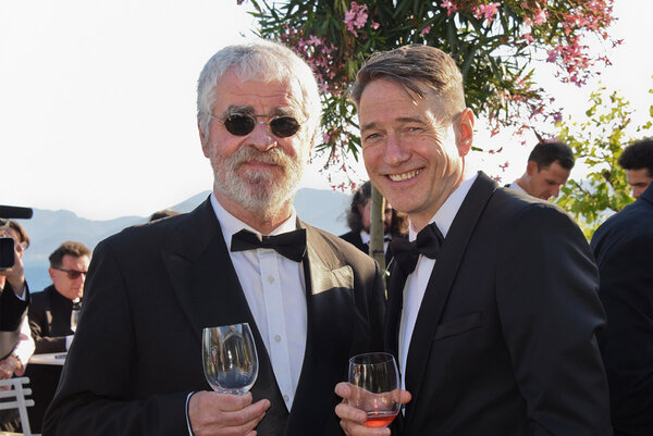 Richard Andry et Myke Eley, en 2015 à Cannes - Photo Pauline Maillet