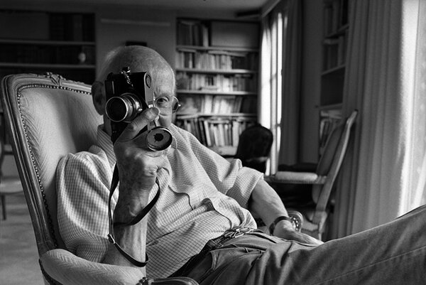 Henri Cartier-Bresson vu par John Loengard, Paris, 1987
