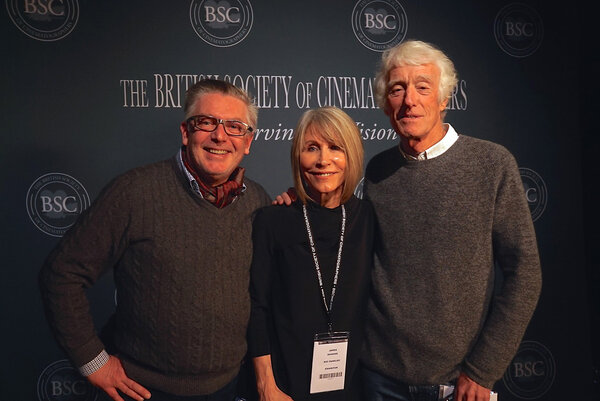 Ronny Prince, James et Roger Deakins - Photo BSC Expo