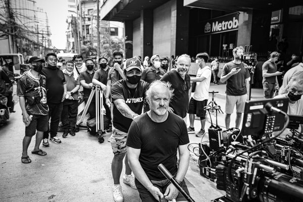 Sur le plateau, à Manille