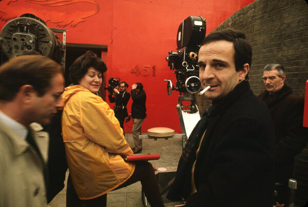 Nicolas Roeg, à gauche, et François Truffaut