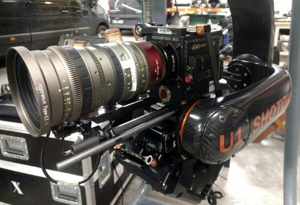 Shotover G1, RED Monstro et Angénieux 48-130 mm