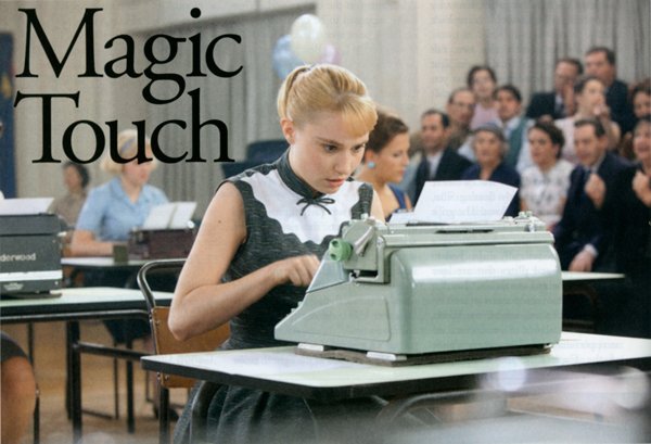 "Magic Touch", où il est question du travail de Guillaume Schiffman, AFC, sur le film "Populaire"