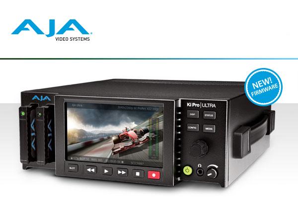 AJA : la version 1.2 du firmware du Ki Pro Ultra et le Pak-Adapt-eSata disponibles