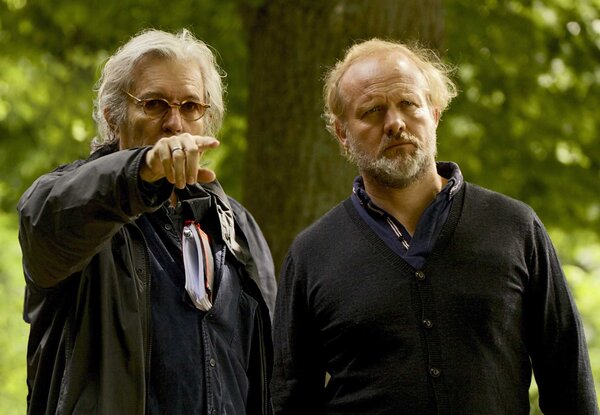 Jacques Doillon et Christophe Beaucarne, AFC - Crédit photo : Shanna Besson - Les Films du lendemain.