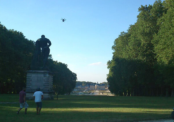 Autre tournage en drone - Photo ACS France