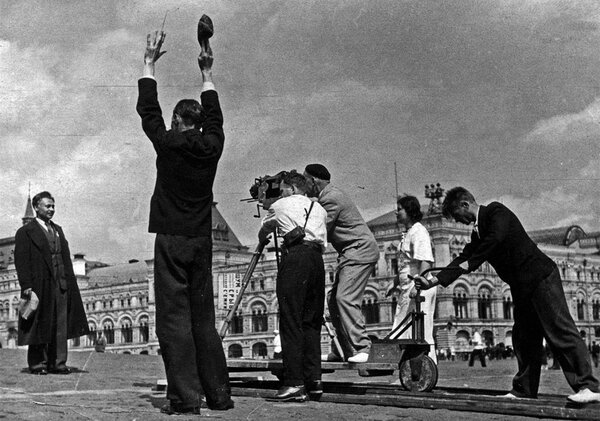 Sur le tournage de "Père et fils"